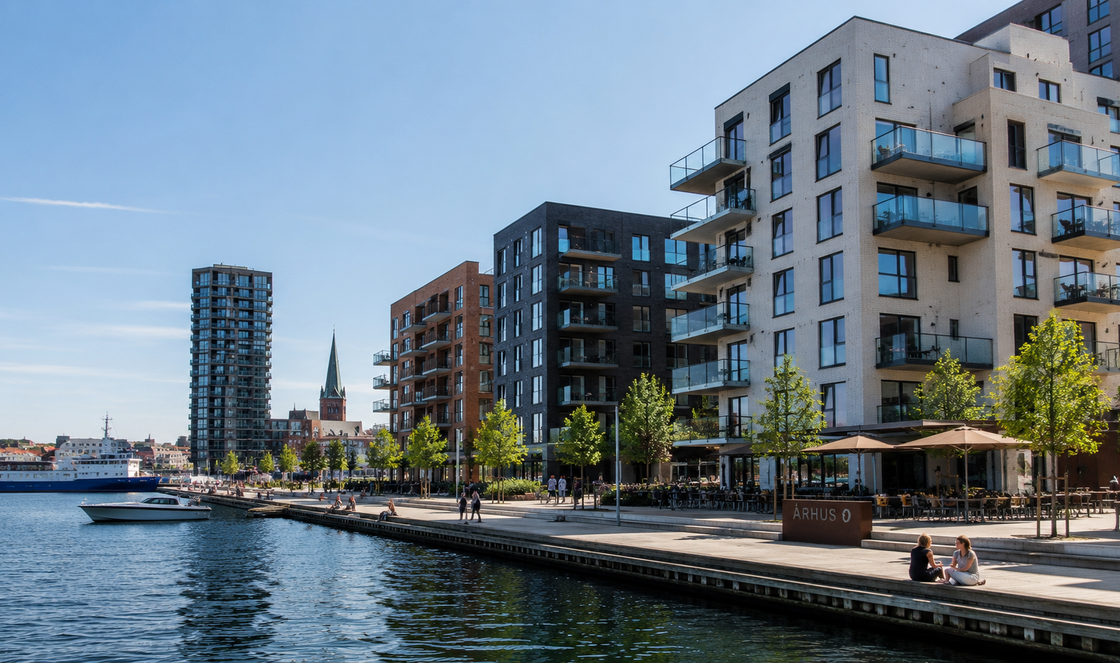 Hyggelig gårdhave